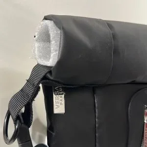 NWT Versace Parfum Black Medium Backpack NWT Versace Parfums Convertible Black Medium Backpack | eBay main image 4